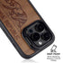 California Wood Flag iPhone 16 Pro Kickstand Case